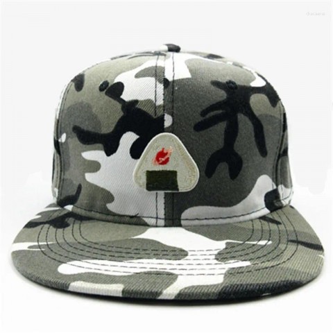 Ball Caps Rice Balls Design Unisex Adjustable Snapback Hats for Men Women