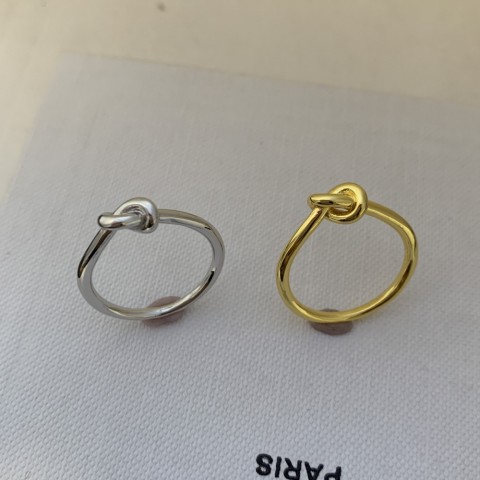 Designer Women Knot Band Rings Size 6-8 Elegant Gift for Engagement Birthday Party