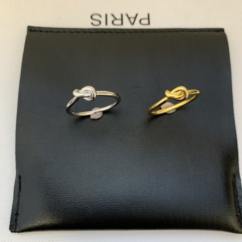 Designer Women Knot Band Rings Size 6-8 Elegant Gift for Engagement Birthday Party