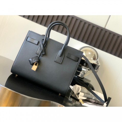 Luxury Women's Designer Shoulder Bag - Togo Leather, Gold/Silver Buckle, Classic Flap Design, Baby Size 32cm