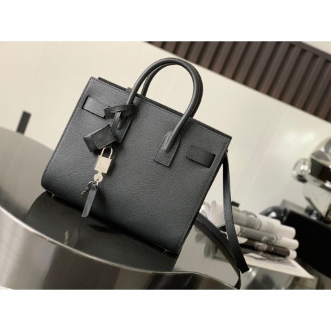 Luxury Women's Designer Shoulder Bag - Togo Leather, Gold/Silver Buckle, Classic Flap Design, Baby Size 32cm