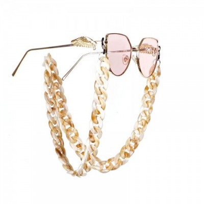 Euro-Am Hotsale Multi-color Acrylic Beaded Eyewear Chain for Women