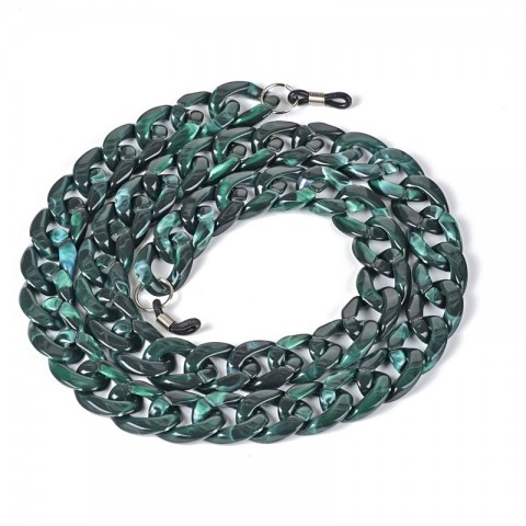 Euro-Am Hotsale Multi-color Acrylic Beaded Eyewear Chain for Women