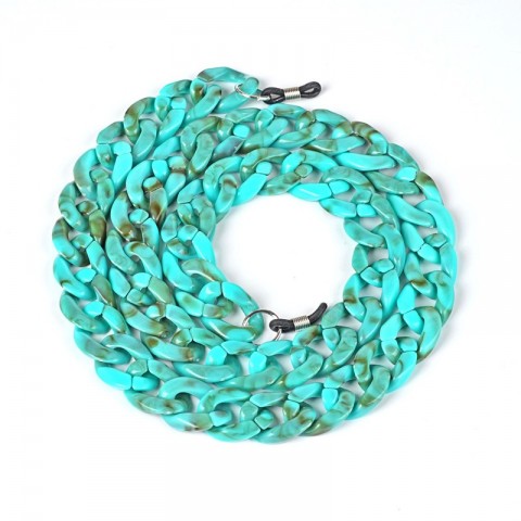 Euro-Am Hotsale Multi-color Acrylic Beaded Eyewear Chain for Women