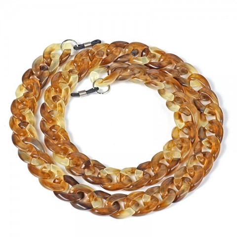 Euro-Am Hotsale Multi-color Acrylic Beaded Eyewear Chain for Women