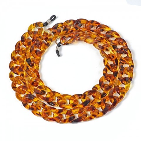 Euro-Am Hotsale Multi-color Acrylic Beaded Eyewear Chain for Women