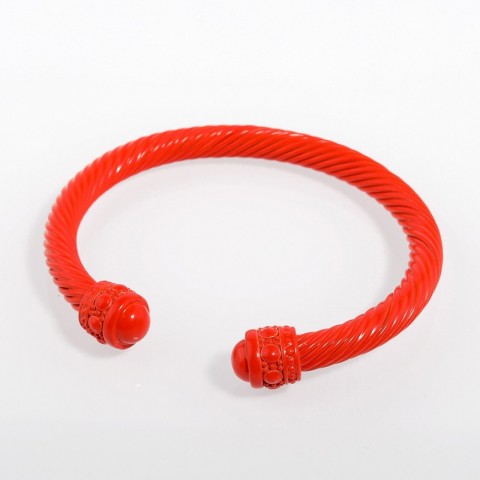 Colorful Enamel Bangle Bracelet for Women - Unisex Designer Jewelry