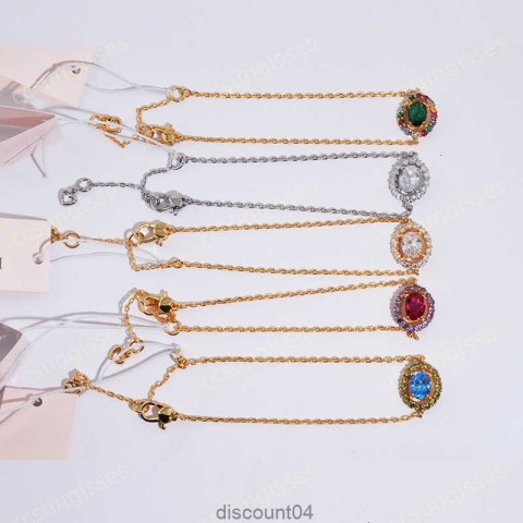 Elisa Fashion Gothic Black Crystal Cat Ears Charm Bracelet for Women