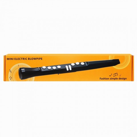 IRIN Black USB Rechargeable Electric Saxophone with Blowpipe Flute Technique