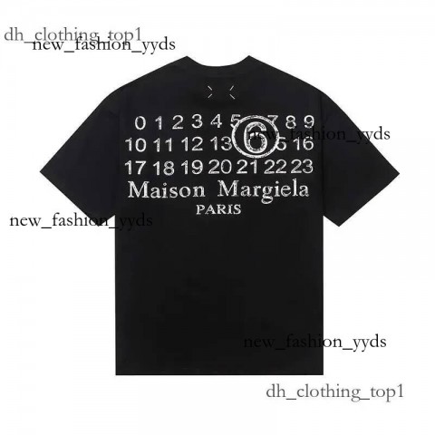 Maison Margeila Men's High-Quality Cotton Casual T-Shirt with Animal Print