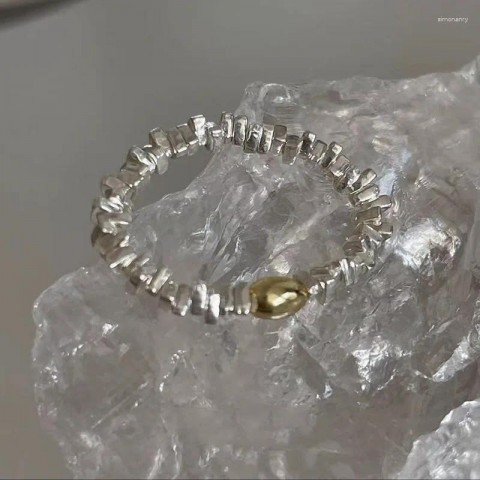 Adjustable Korean Cluster Rings for Women