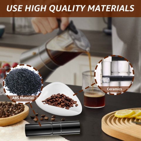 willstar Ceramic Coffee Dosing Set for Coffee Lovers