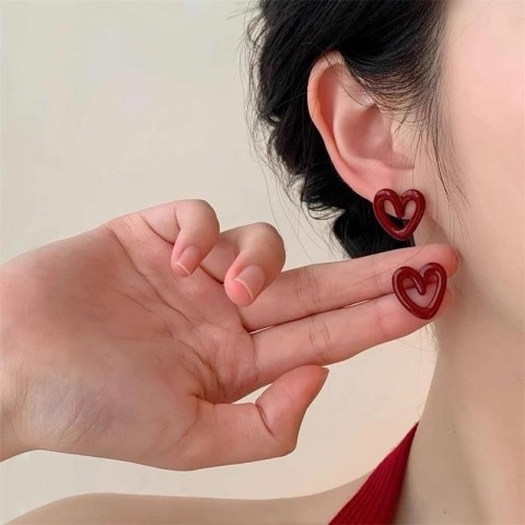 Unisex Multicolor Rose Gold Casual Earrings, Lightweight Designer Studs for Men