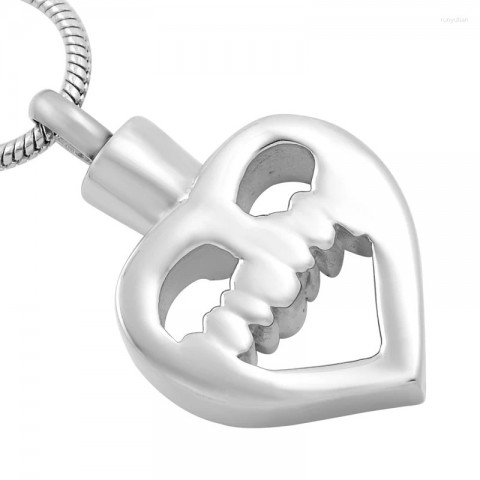 IJD9604 Stainless Steel Cremation Pendant Necklace for Women