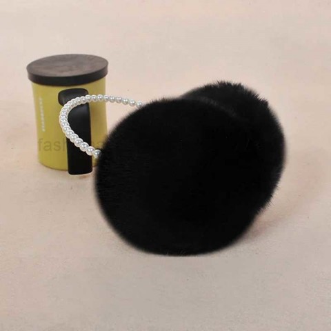 Warm Pearl Fur Earmuffs for Women