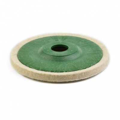 jumlee Wool Buffing Wheel, 5 Inch Diameter, Customizable for Commercial Use