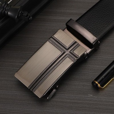 Luxury Unisex Designer Belt with Smooth Automatic Buckle - P-7