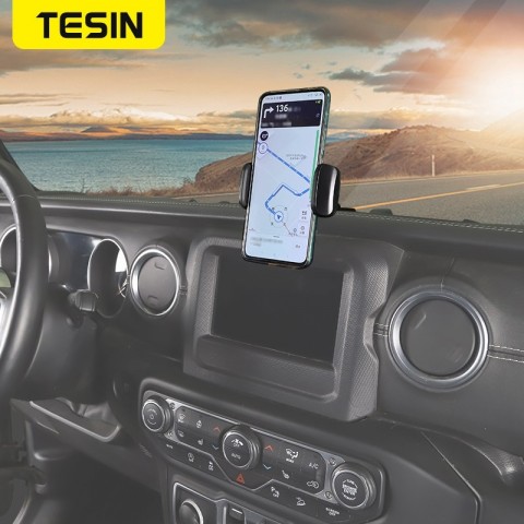 SmartDrive Car Mount Holder for Jeep Wrangler JL/JT 2018-2022