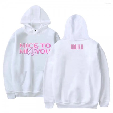 NMIXX Men's Hoodie - Showcase Tour Streetwear Sweatshirt