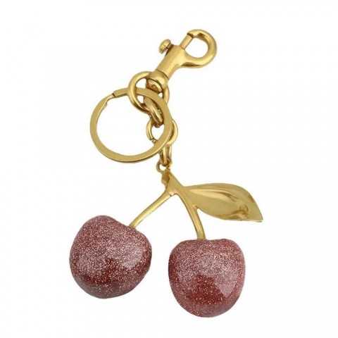 Cherry Pendant Iron Keychains for Boys - Unique Charm and Classic Style