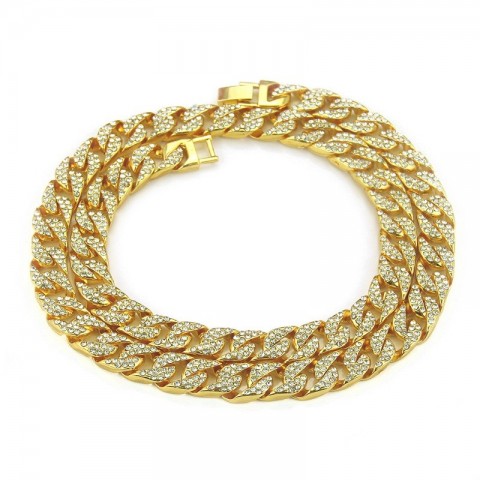 Mens High-Quality Gold Cuban Link Chains Jewelry
