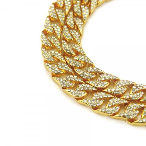 Mens High-Quality Gold Cuban Link Chains Jewelry