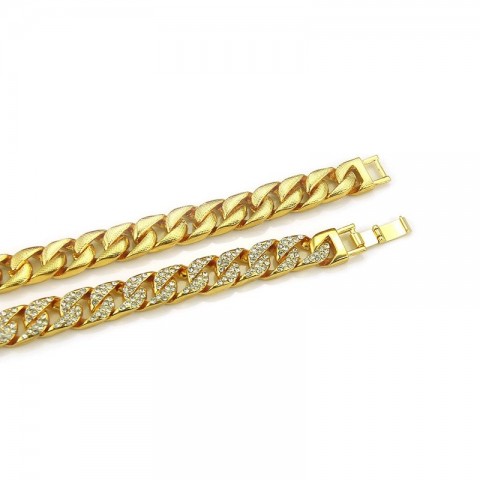 Mens High-Quality Gold Cuban Link Chains Jewelry