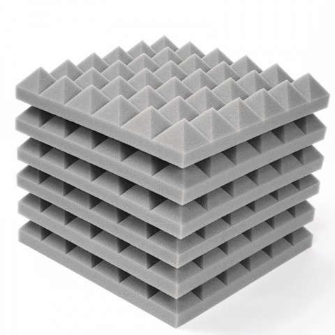 1224Pcs High-Density Acoustic Panels for Soundproofing Studio & KTV