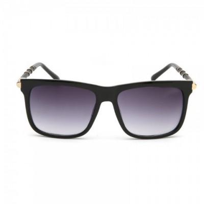 Trendy UV400 Protection Square Frame Sunglasses for Men and Women