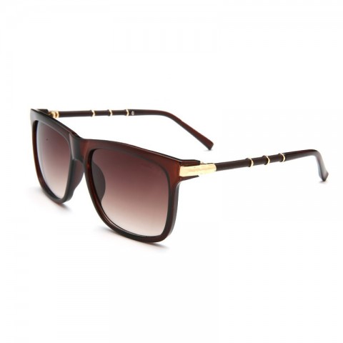 Trendy UV400 Protection Square Frame Sunglasses for Men and Women