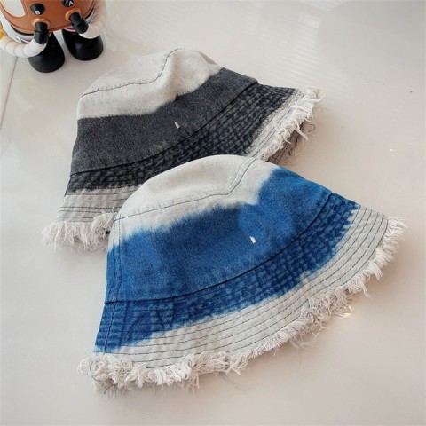 Tie Dye Tassel Snapback Hats for Men Women - Unisex Summer Bucket Hat