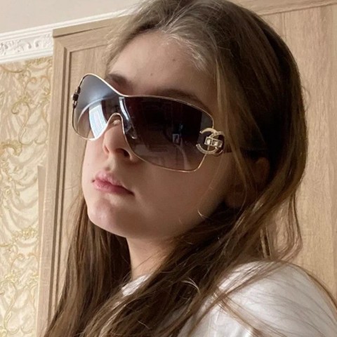 Retro Y2K Millennial Sunwear for Women UV400 Protection