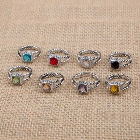 Jade Angel Minimalist Copper Ring for Women