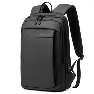 Fenruien Men's Waterproof Laptop Backpack with USB Charging