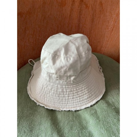 Unisex Cotton Wide Brim Bucket Hat for Outdoor Activities