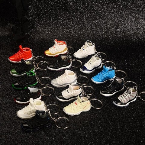 Cute 2020 Enamel Basketball Shoe Keychain for Unisex - Creative Couples Gift
