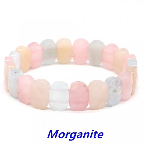 Amethyst Healing Energy Bracelets for Women - 8x14mm Natural Square Beads