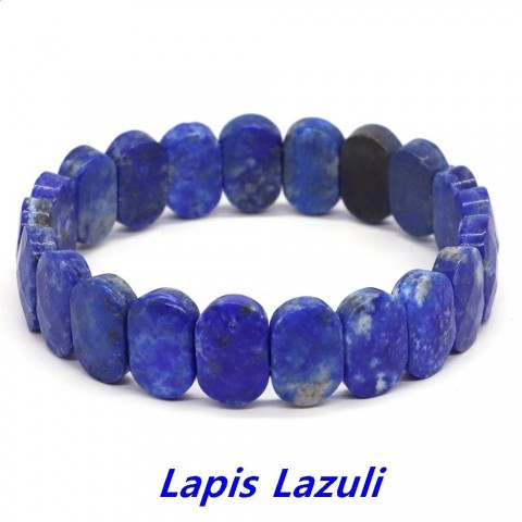 Amethyst Healing Energy Bracelets for Women - 8x14mm Natural Square Beads