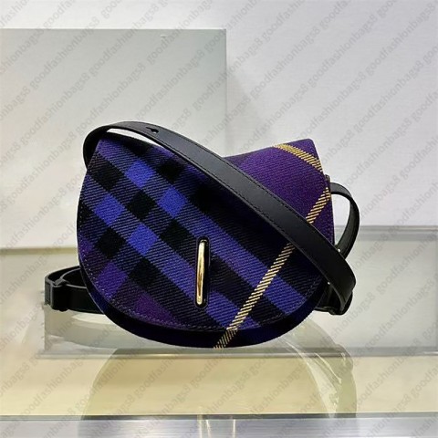 Rocking Horse Designer Simple Leather Shoulder Bag for Women