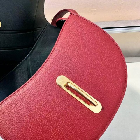 Rocking Horse Designer Simple Leather Shoulder Bag for Women