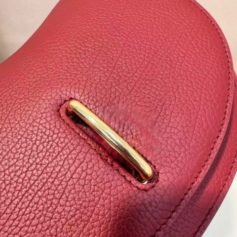 Rocking Horse Designer Simple Leather Shoulder Bag for Women