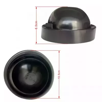 2Pcs Universal Car Headlight Dust Cover for LED HID Bulbs