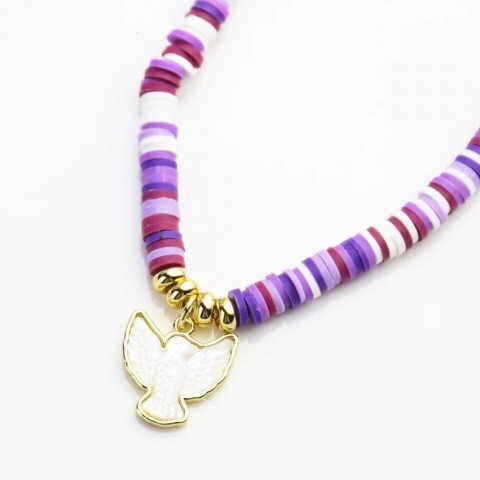 Shell1 Real Shell Eagle Pendant Necklace
