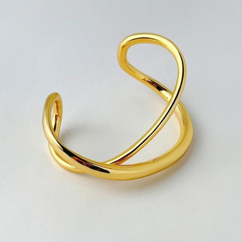 ENFASHION Gold Punk Bangle Bracelet for Women, Fashion Jewelry, Beach Style