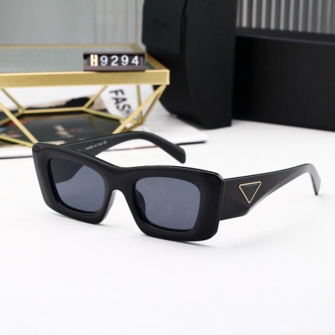 Designer Women's Triangular Sunglasses with UV400 Protection