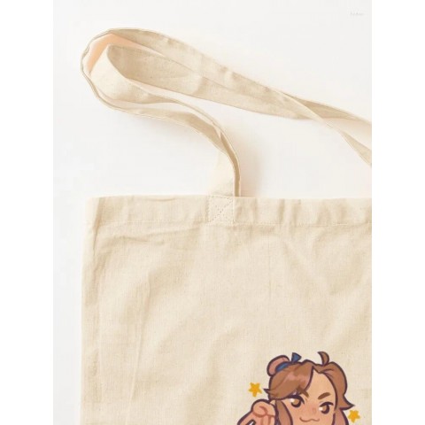 Cute Folding Shopping Bags for Women - Brother Plane Theme Candy Design