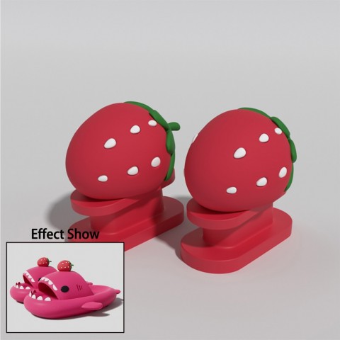 DIY Glow-in-the-Dark Shark Slippers for Men & Women with Comfortable PVC Soles dh910320090