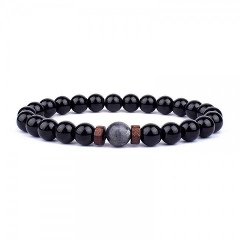 Volcanic Stone Beaded Bracelet for Men and Women - Gothic Style Lava Jewelry New Arrival