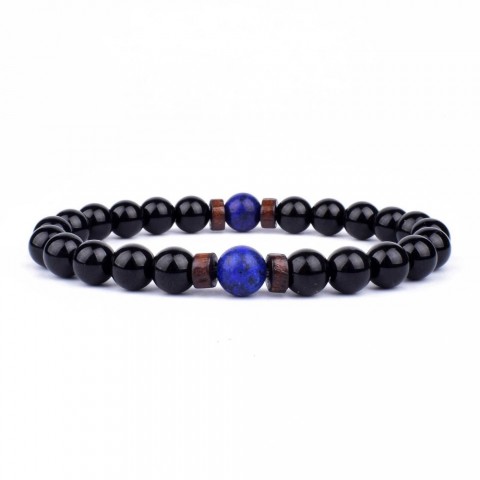Volcanic Stone Beaded Bracelet for Men and Women - Gothic Style Lava Jewelry New Arrival
