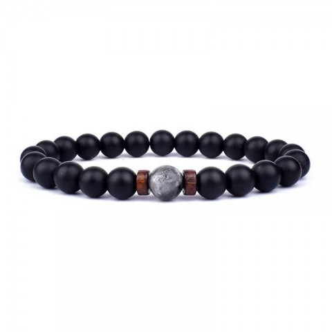 Volcanic Stone Beaded Bracelet for Men and Women - Gothic Style Lava Jewelry New Arrival